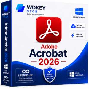 Adobe Acrobat Pro 2026 Lifetime License for Windows