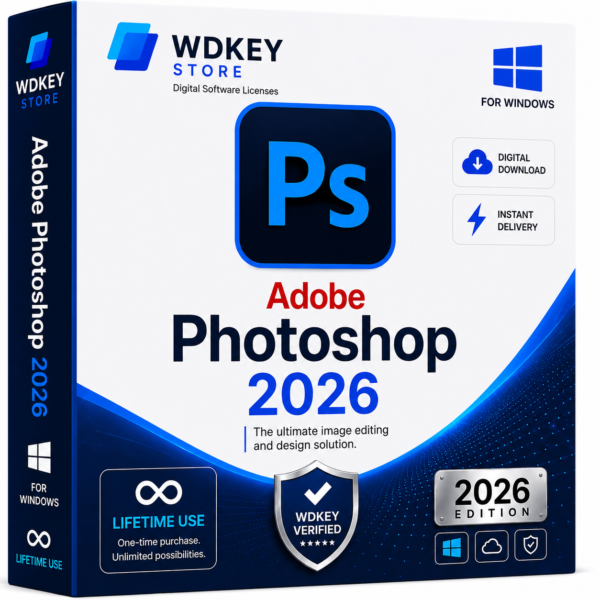 Adobe Photoshop 2026 Lifetime License for Windows