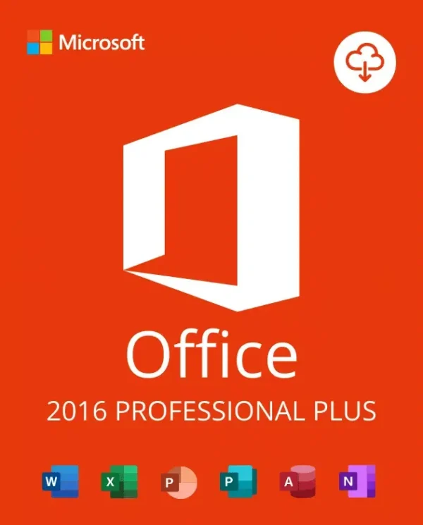 Microsoft Office 2016 Professional Plus Activation Key – 1 PC
