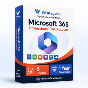 Microsoft 365 Professional Plus Account – 5 Devices (1 Year Subscription)