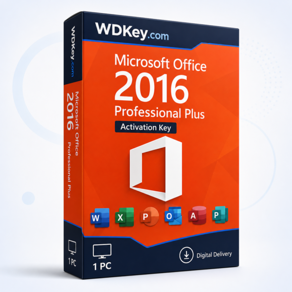 Office 2016 Professional Plus activation key for 1 PC