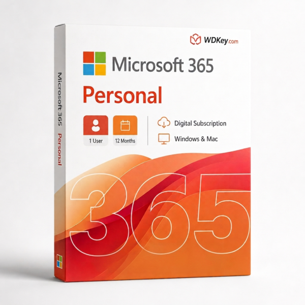 Microsoft 365 Personal for 1 user and 12 months