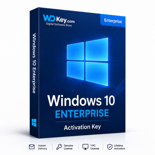 Windows 10 Enterprise Activation Key Genuine License for 1 PC | WDKey
